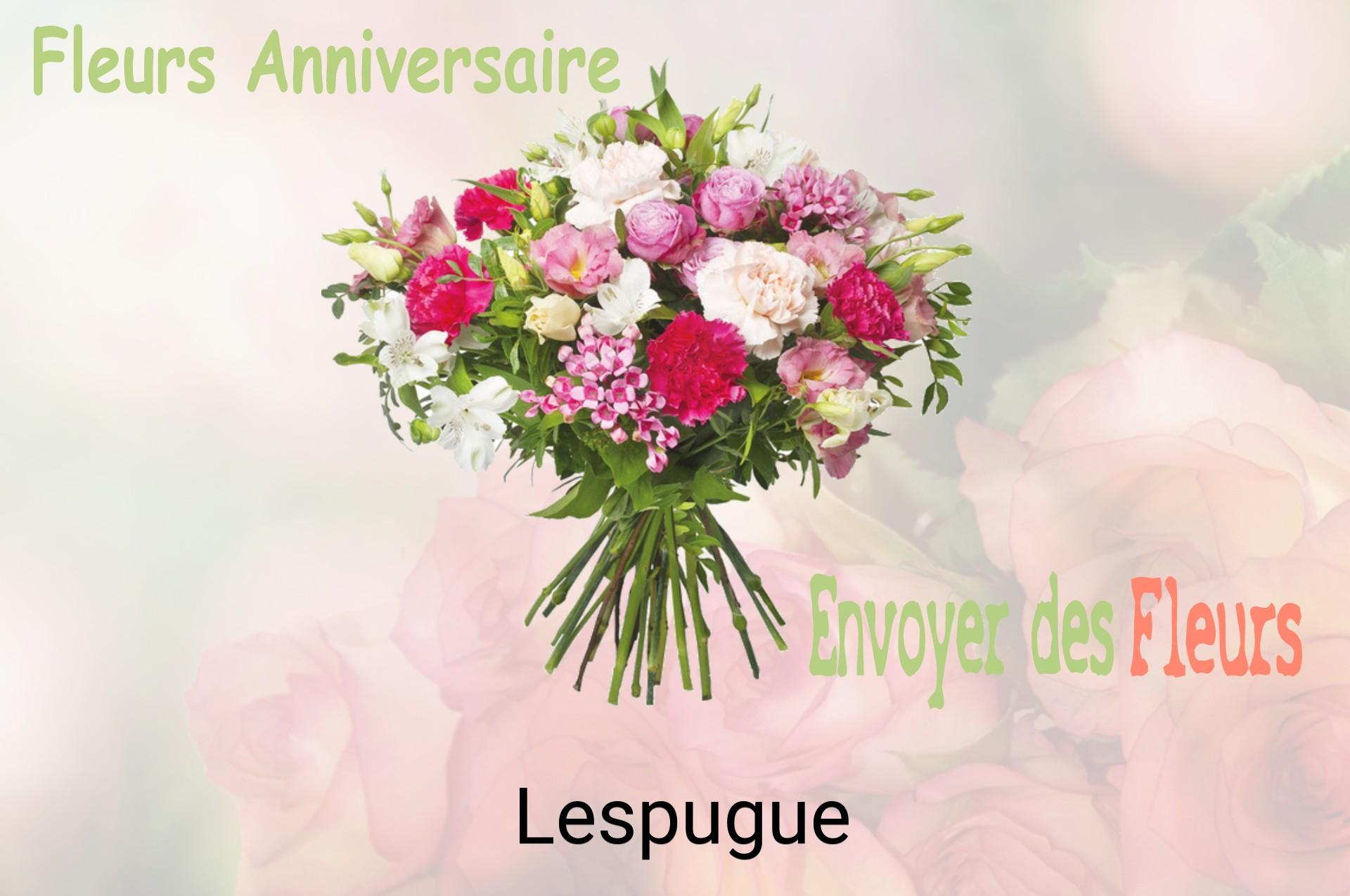 Bouquet de fleurs d’anniversaire livré à Lespugue