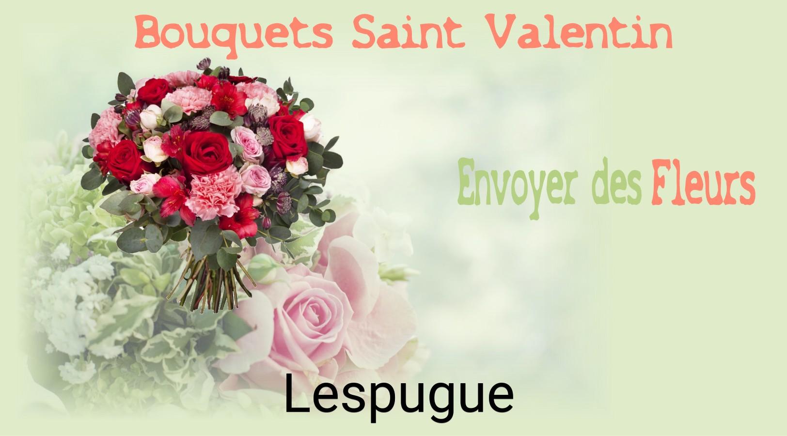 Roses de Saint-Valentin livrées à Lespugue