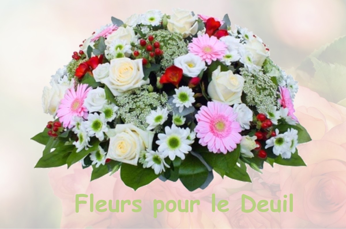 fleurs deuil LESPUGUE